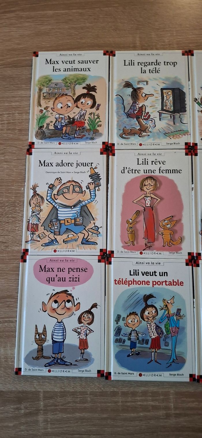 Lot 10 livres Max et Lili Histoires de la vie quotidienne - photo numéro 2