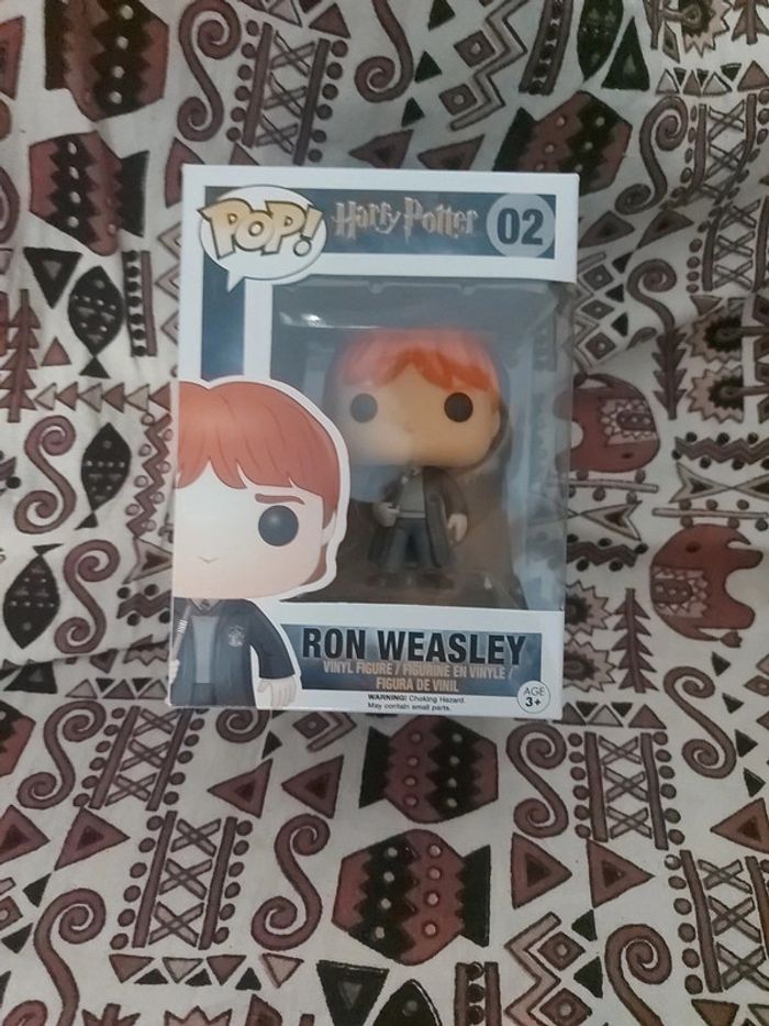Funko Pop! Ron Weasley #02 – Harry Potter (très bon état)