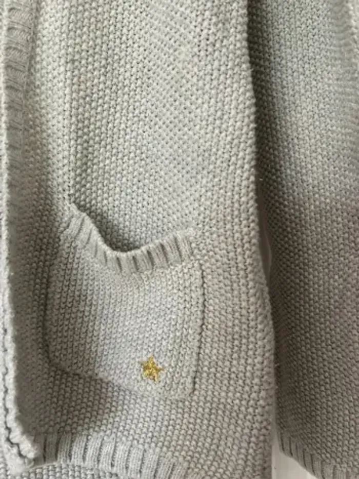 Lot 2 gilets longs fille 10 ans – Kiabi - photo numéro 3