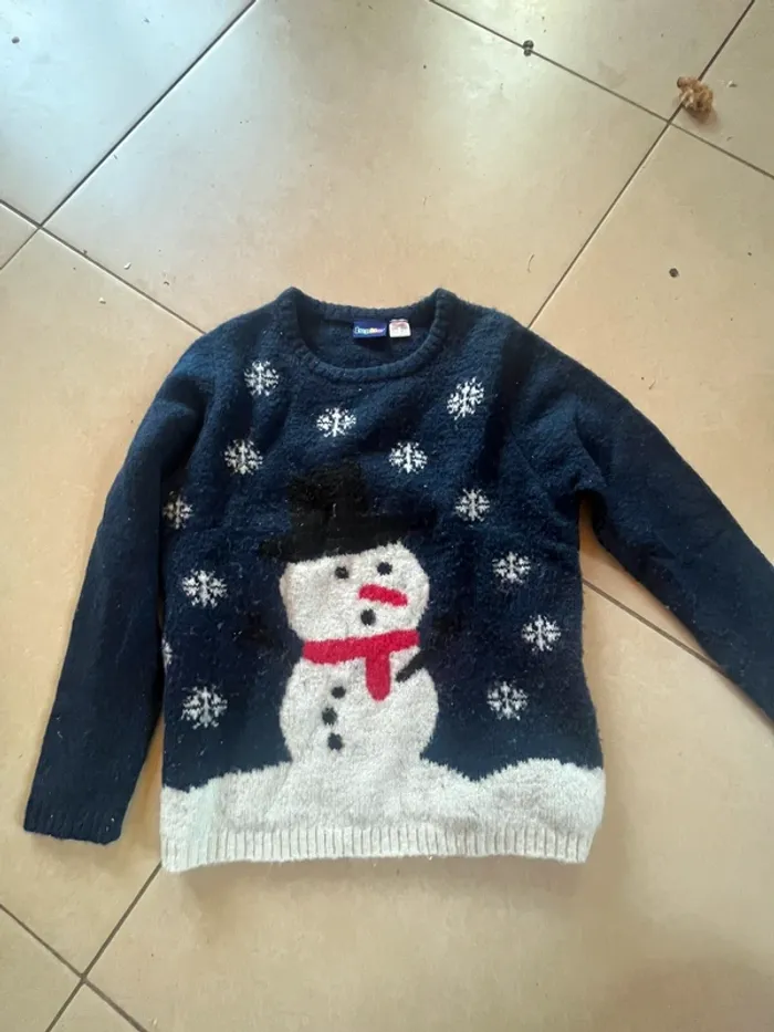 Pull noel taille 5-6 ans
