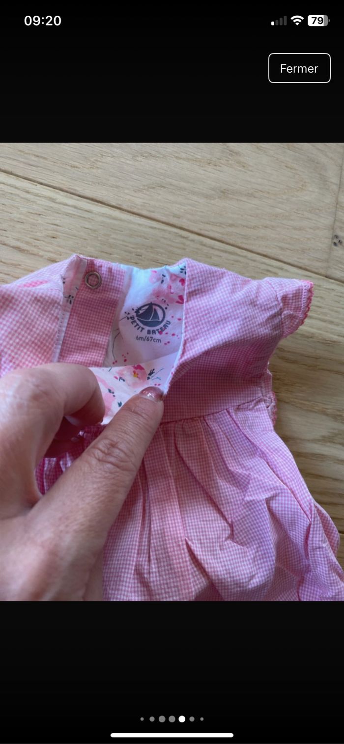Lot de 6 robes de cérémonie 6 mois 🌸👗 - photo numéro 7