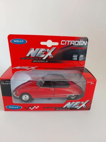Citroen ds19  cabriolet  - rouge