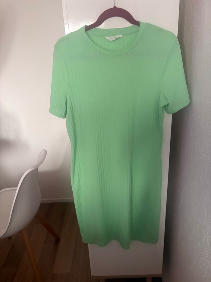 robe verte menthe