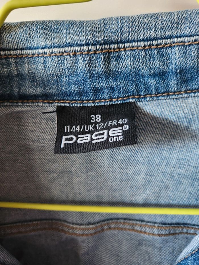 Veste en jean manches longues - photo numéro 3