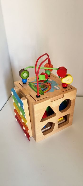 Cube activité motricité fine, Montessori
