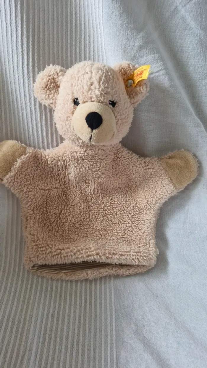 Marionnette  ourson steiff