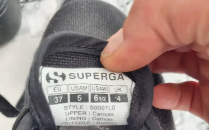 Basket Superga a plate-forme noir - photo numéro 9