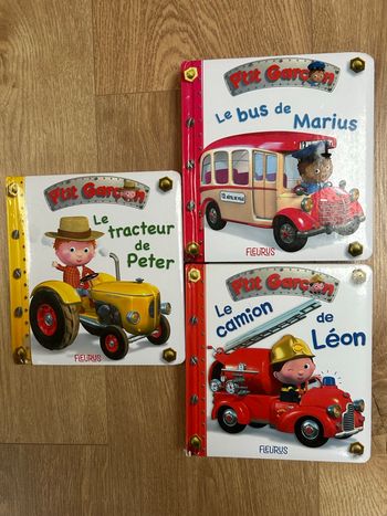 Lot de 3 livres « P’tit Garçon »