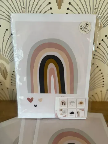 Affiches “Pastel Poétique” pour chambre enfant