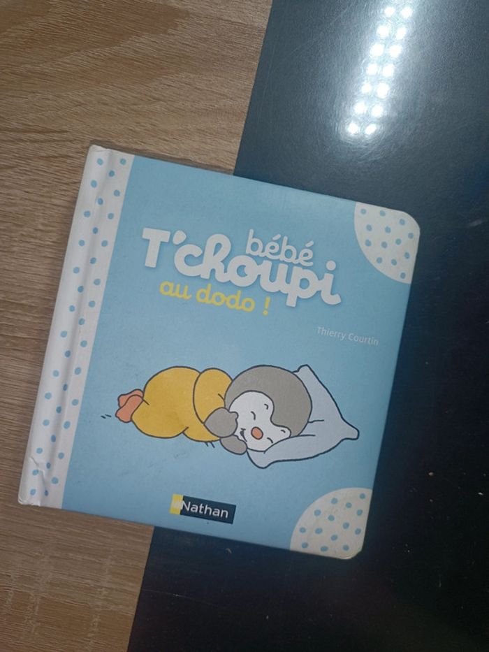 Livre bébé T'choupi au dodo