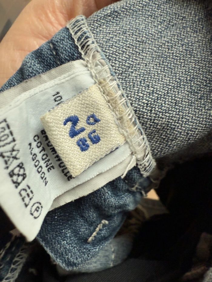 Jupe en jean Chipie bleu en 2ans - photo numéro 2