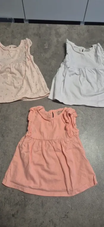 Lot de 3 tuniques pour fille