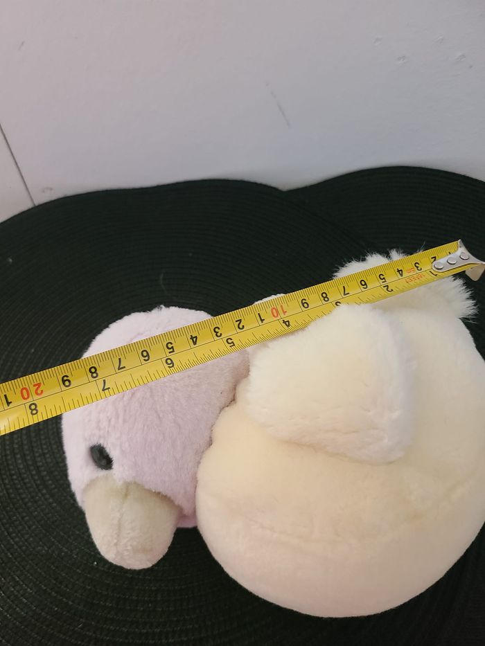 Doudou peluche vintage canard - photo numéro 4