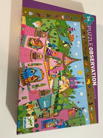Puzzle Observation Princesse