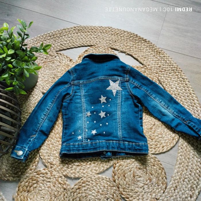 💙 Veste en jean fille 4 ans – Très bon état – Boutique parisienne - photo numéro 7