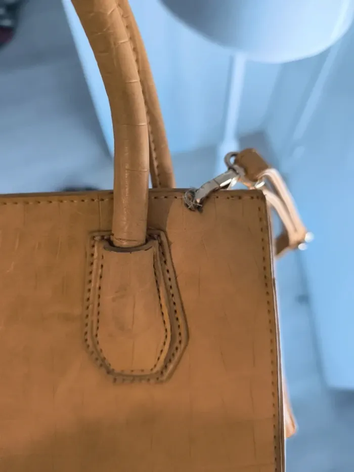 Sac à main moutarde - photo numéro 3