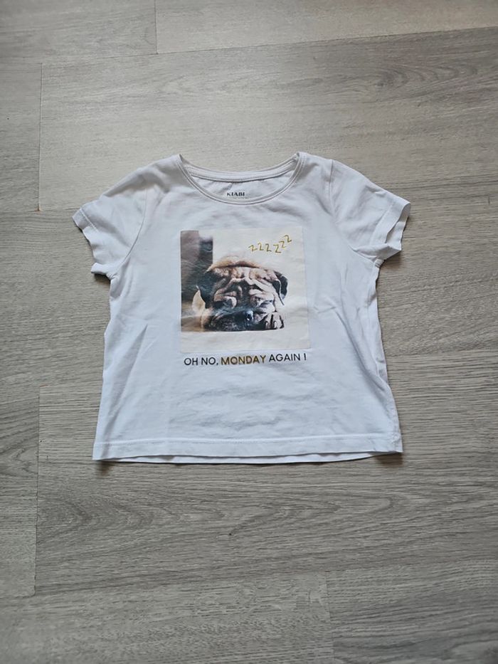 Tee shirt fille 3 ans kiabi chien