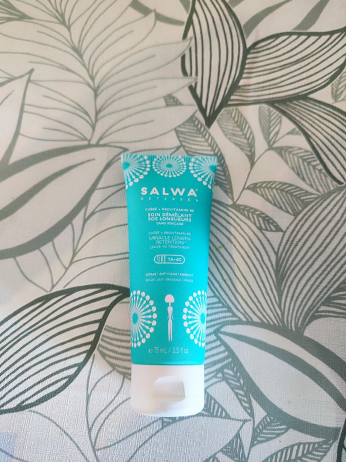 Salwa soin démélant sos longueurs sans rinçage 75ml à utiliser 12 mois après ouverture