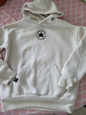 sweat capuche converse 8/10ans  (4e)