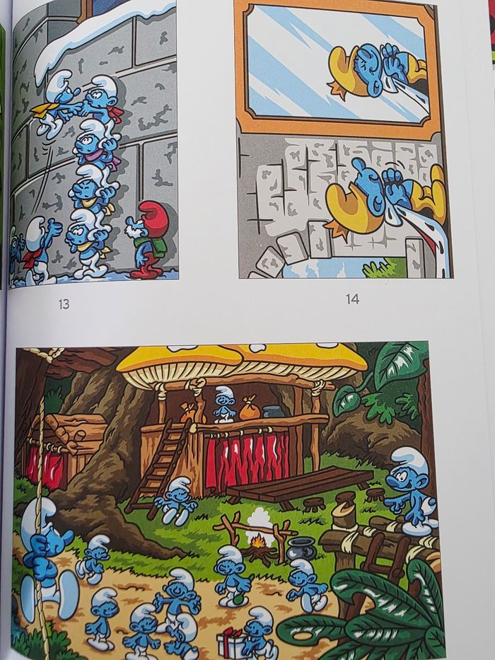 Coloriage mystère Schtroumpfs 2 - photo numéro 9