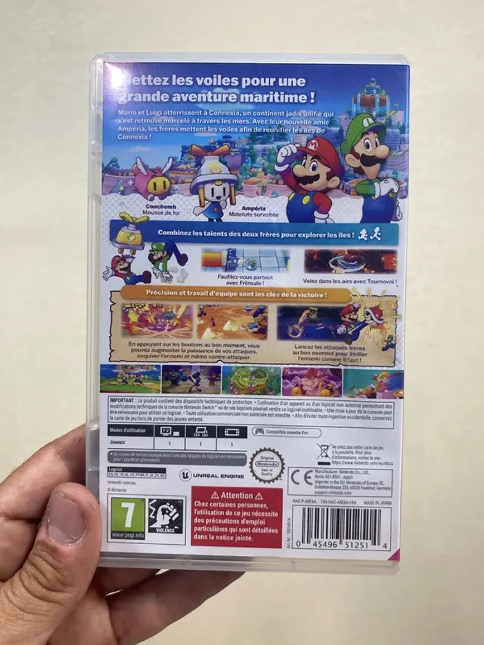 🎮 Mario & Luigi : L’épopée fraternelle – Nintendo Switch (FR) - photo numéro 2