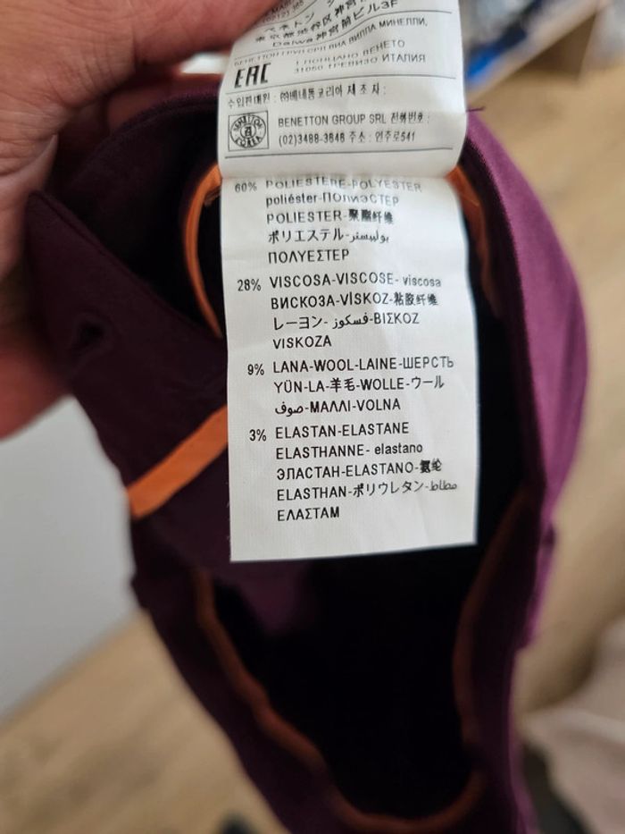Pantalon Benetton Taille 38 - photo numéro 6