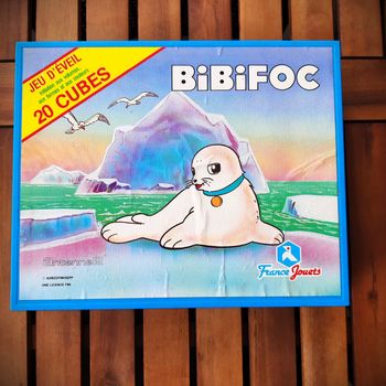 BiBiFOC – Jeu éducatif vintage – 20 cubes France Jouets
