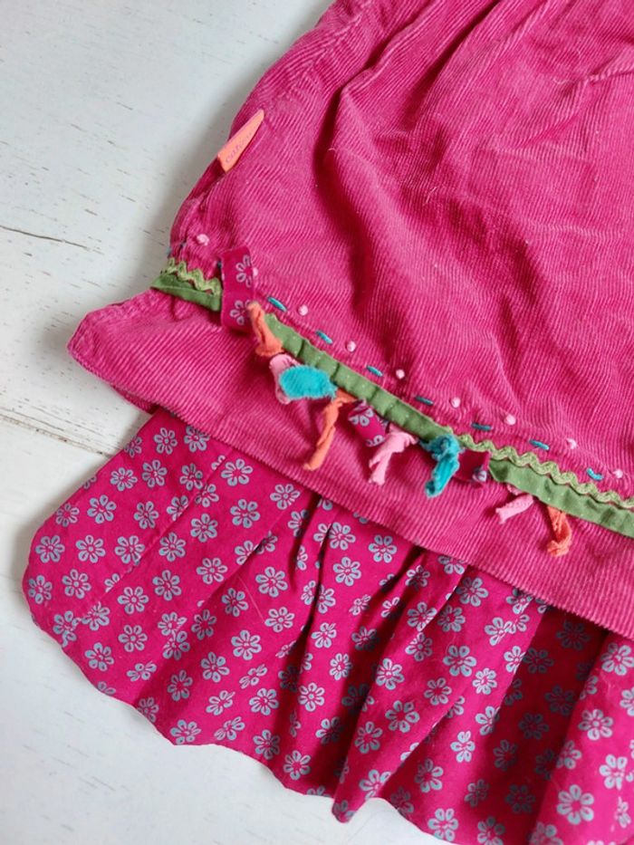 Robe rose Catimini Taille 6 mois - photo numéro 3