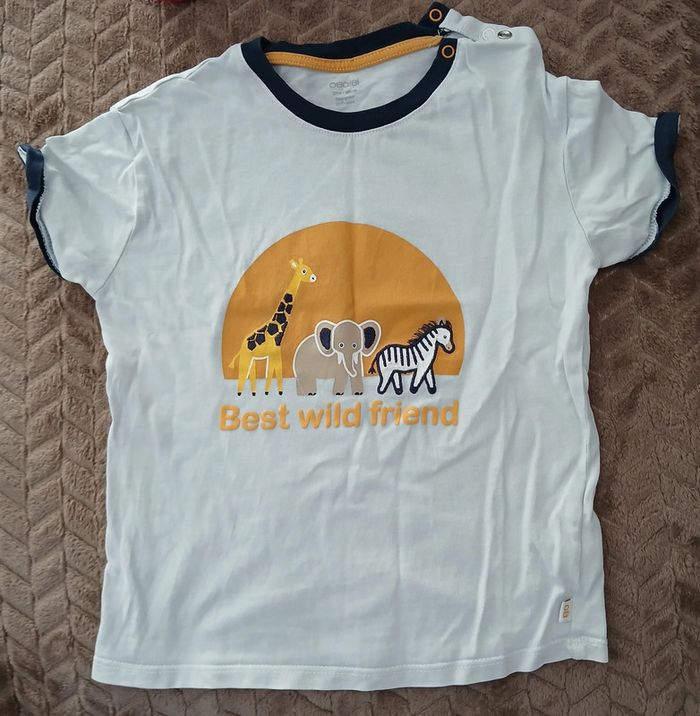 Tee-shirt animaux obaibi 36mois
