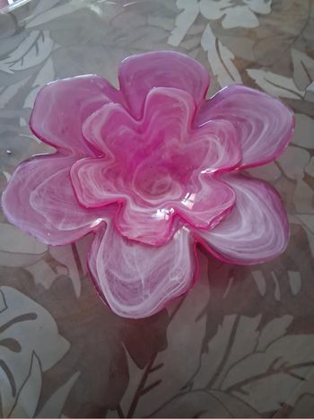 Fleur en verre de Murano