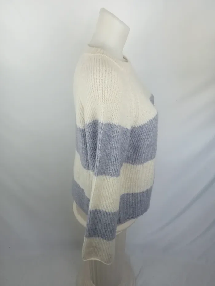 Pull femme rayé Kiabi – sweater - jersey - suéter - pullover - trui - maglione - photo numéro 4
