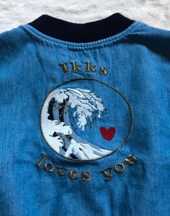 Veste légère style bombers IKKS collection sirène