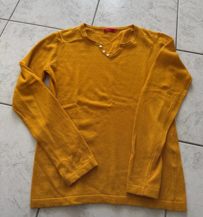 Pull Moutarde Taille 38/40 - photo numéro 2