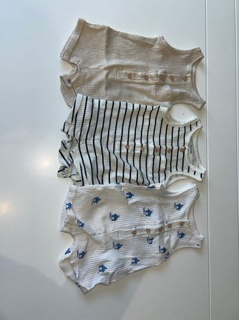 Lot de 3 combi short 3 mois 