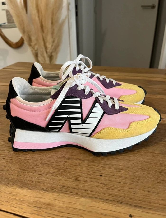New Balance 327 NB Collective Rose - photo numéro 3