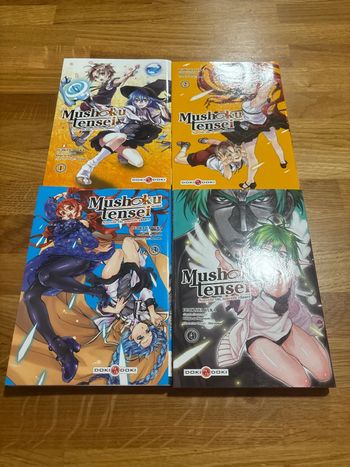 Lot 4 tomes mushoku tensei