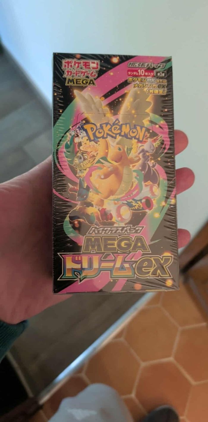 Pokémon display mega dream m2a scellée