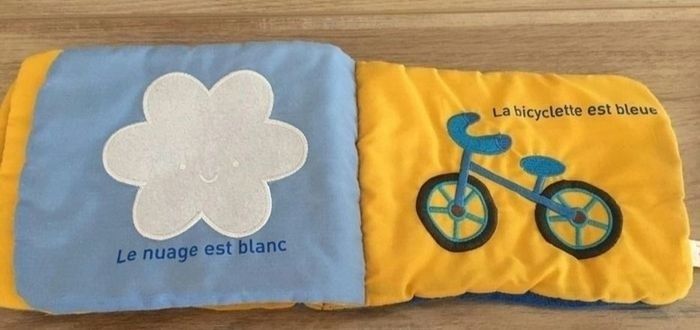 Livre bébé en tissu - photo numéro 2