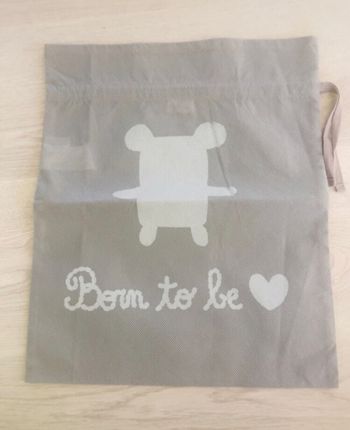 Pochette cadeau réutilisable sac vêtement enfant bebe
