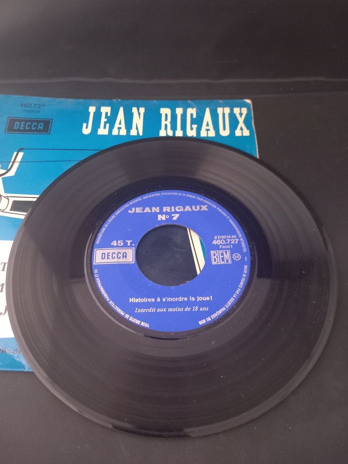 45T de Jean Rigaux numéro 7 - photo numéro 3