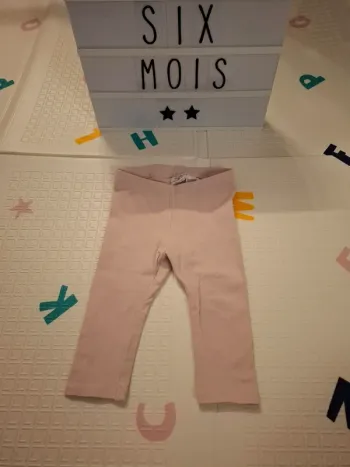 Pantalon legging fille 6 mois