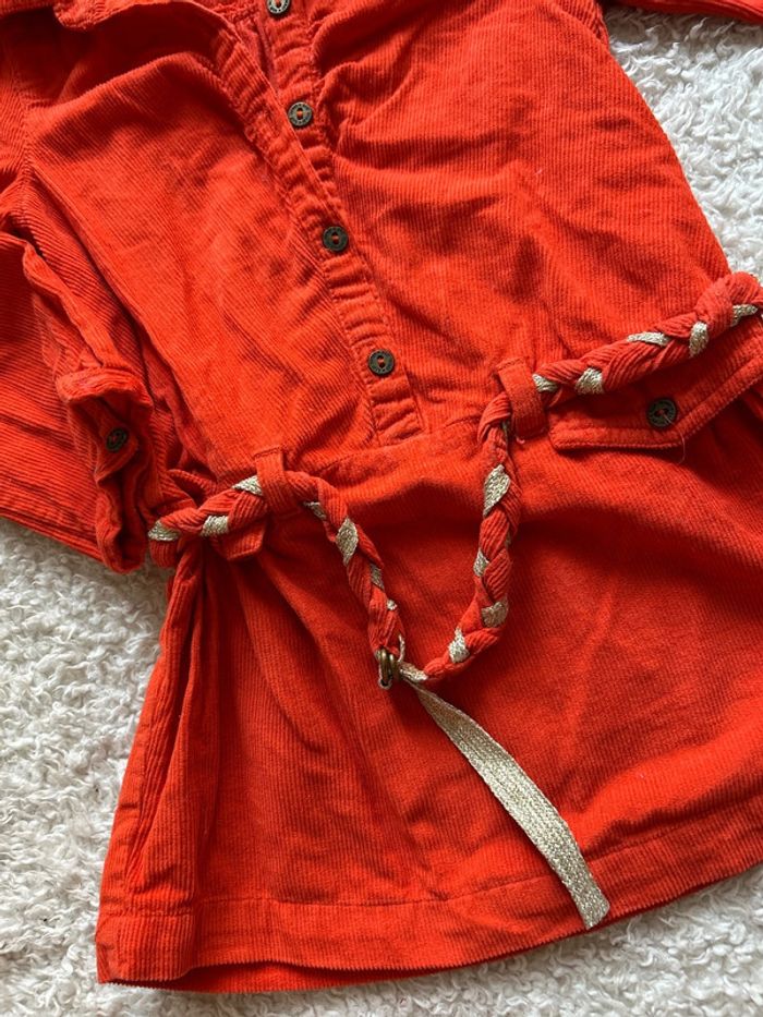 Robe rouge- orangé - photo numéro 4