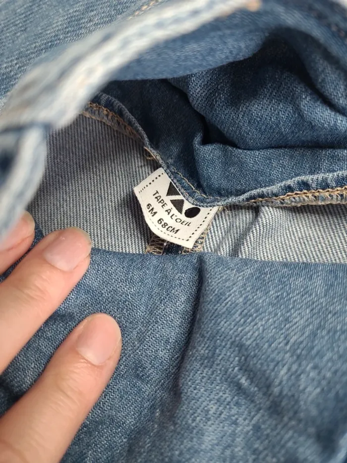 👶Salopette Tape A l'Oeil taille 6 mois 68cm👶 - photo numéro 4