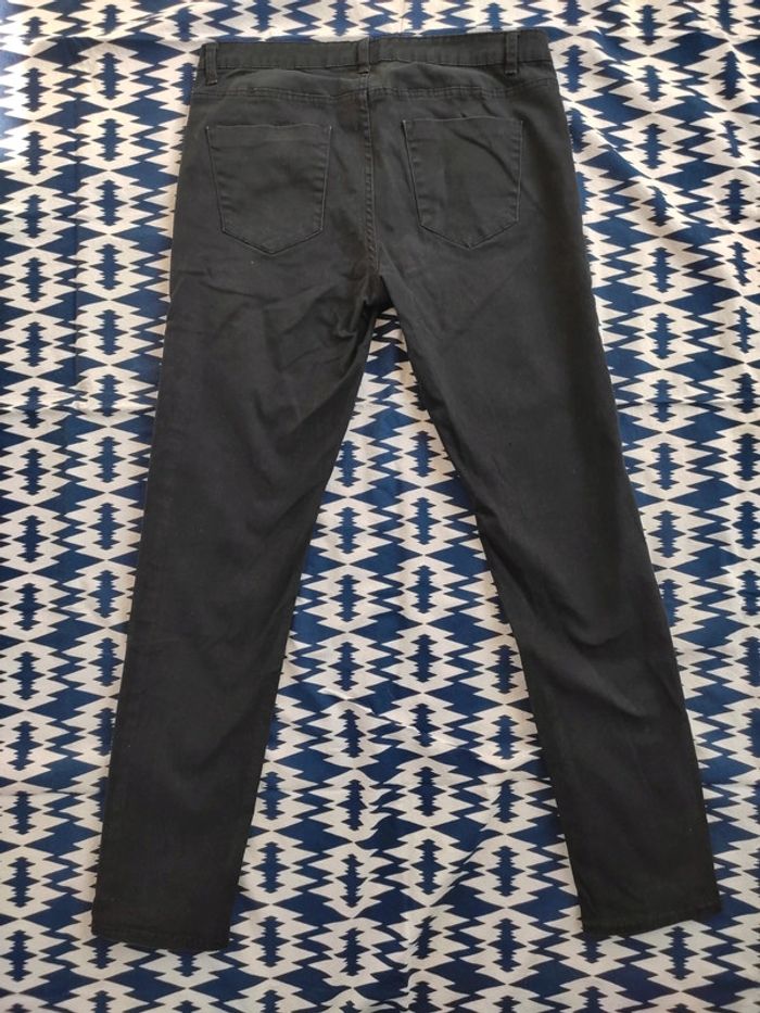 Jean slim noir Kiabi 40 - photo numéro 5