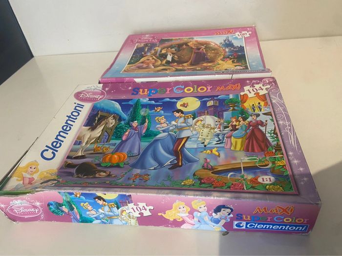 Lot de deux grand puzzle - photo numéro 2