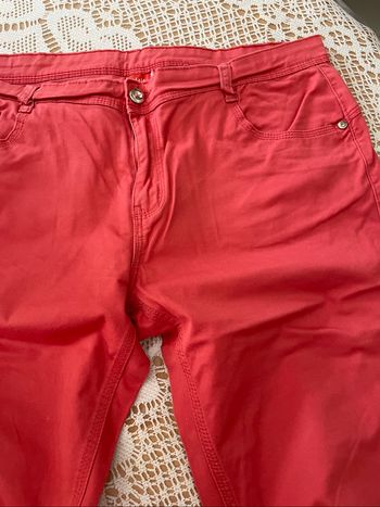Pantalon orange femme