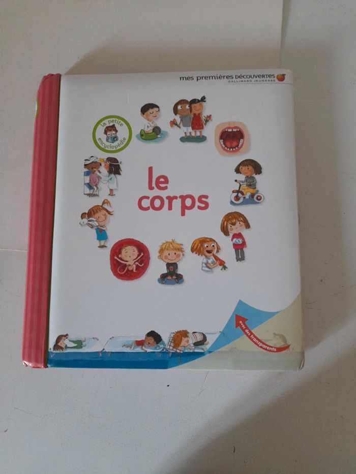 Livre Galliamard jeunesse le corps