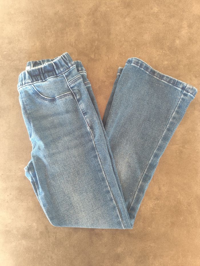 Jean évasé 7ans fille