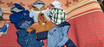 Lot gilet à capuche