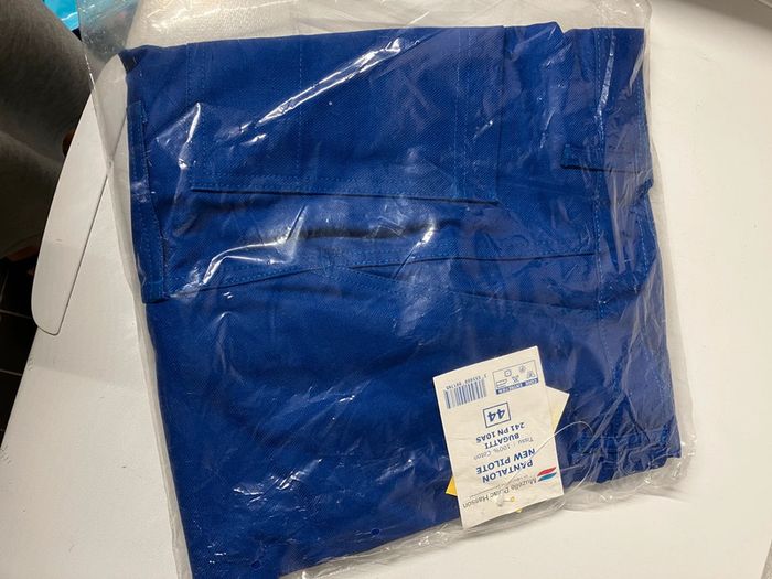 Pantalon bleu de travail